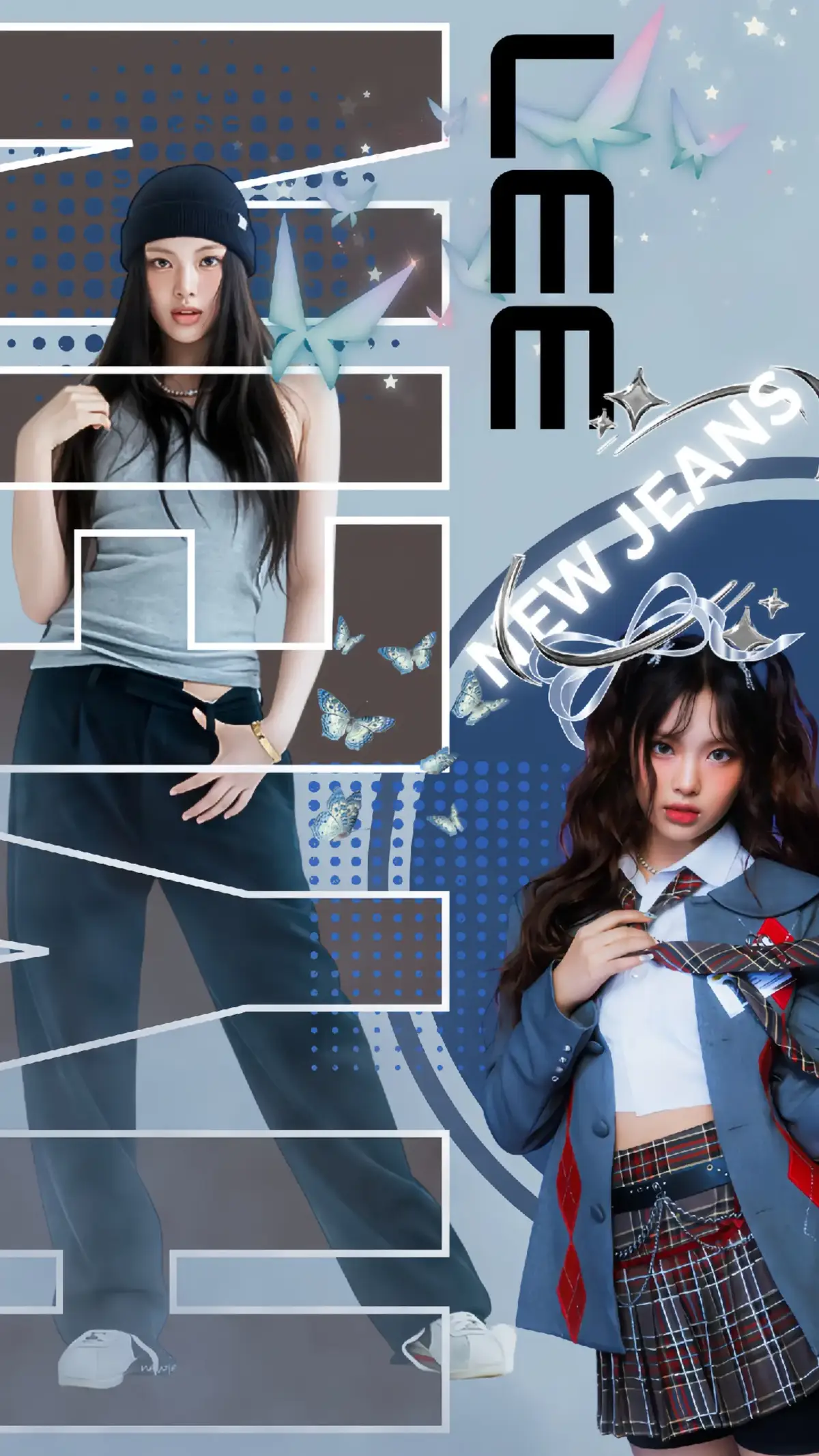 #newjeans HD wallpaper#newjeans pls comback#kpop #foryou #foryoupage 