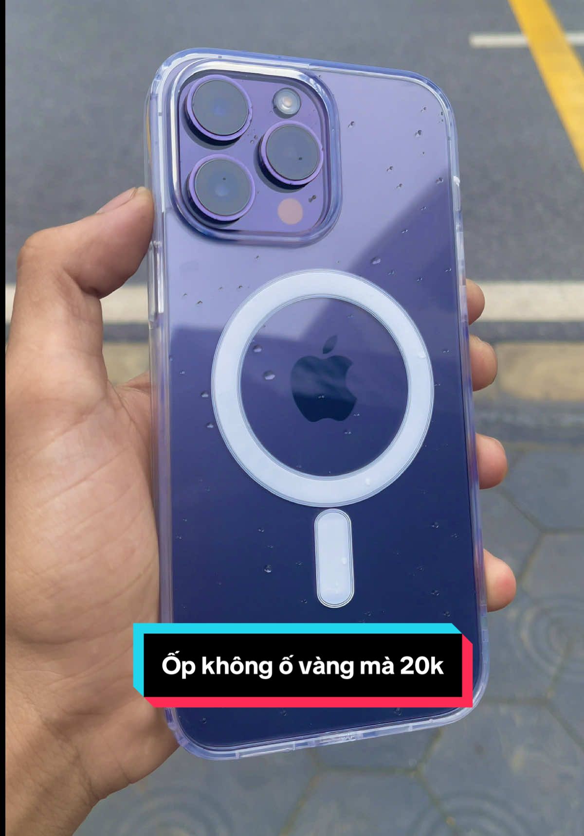 Ốp trong suốt nói không với ố vàng #oplung #oplungdienthoai #oplungiphone #xuhuong 