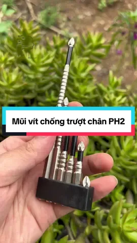 Mũi vít chất lượng tốt chân PH2 cho ae sử dụng #muivit #muivittutinh #muivitchongtruot #muibanvit #muibanvitnamcham 