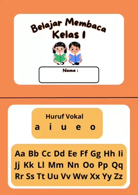 link di bio “Jurnal Bahan Belajar Baca Kelas 1” #fyp #guru #gurusd #kelassatu #belajarbaca  