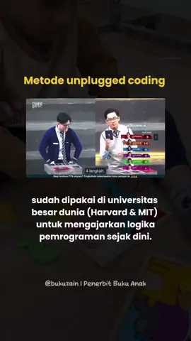 Unplugged coding, ada dibuku 10 menit pintar coding tanpa pusing #fyp #bukuanak #coding #bukucoding #bukuedukasianak 