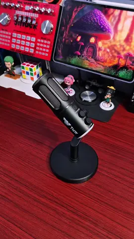 TNW K18 USB Condenser Microphone RGB Gaming Mic Noise Canceling Plug and Play For Phone PC videoke Live Streaming 💙✅ #microphone #tnw #mic #microphones #microphonemurah 