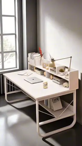 Bàn làm việc giá sách 1m2, Bàn học sinh, Bàn làm việc tại nhà đa dạng màu sắc #banlamviec #banvanphong #banhoc #xuhuong 