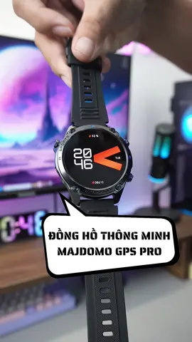 Sơ lược nhanh con đồng hồ thể thao đang cực kỳ hot Majdomo GPS Pro, theo dõi chế độ tập luyện, kiểm tra nhịp tim và lượng oxy liên tục...#donghothongminh #donghothethao #donghonam 