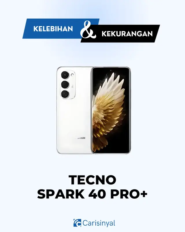 Penasaran apa aja kelebihan dan kekurangan HP tipis Tecno Spark 40 Pro+ ini? Swipe aja ya👍 #tecnospark40proplus  #tecnospark40pro 