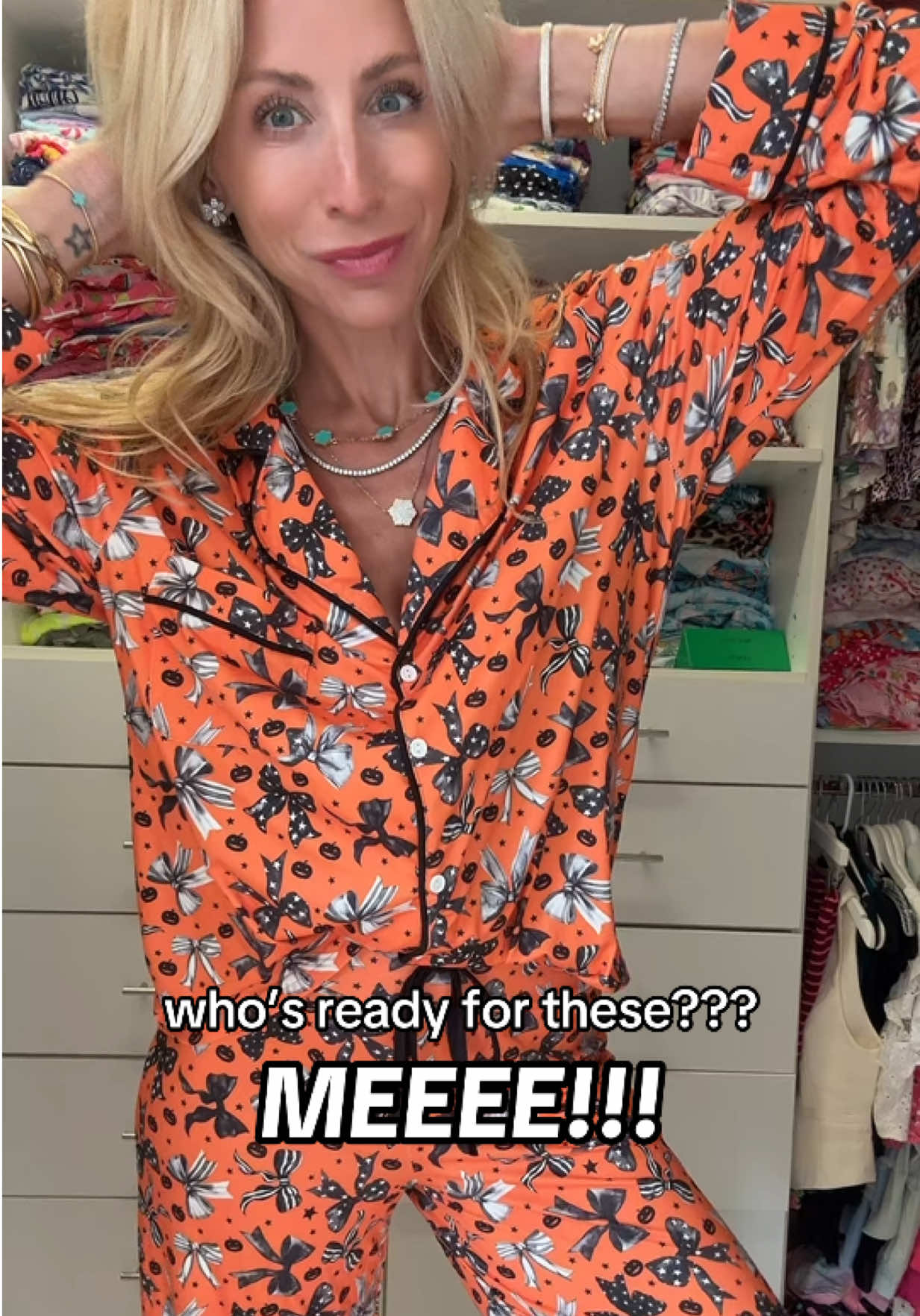 Eeekkkkk!!! I’m so excited for the LIVE launch of these!! FREE gift with purchase, discounts, flash sales, & giveaways!! It’s going to be a blast!! ✨🖤 Can’t wait to see you! Xx J #spookyseason #fall #coquette #dayinmylife #pajamas 