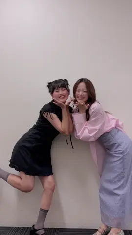 おひなと収録でした☺️また会えそうで嬉しいわよん #fyp 