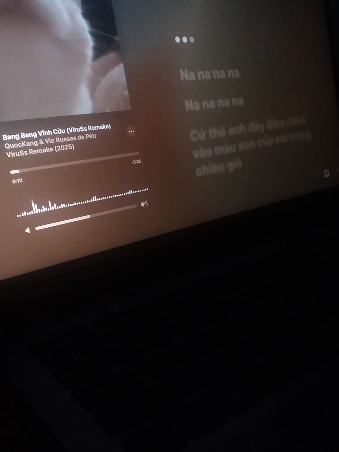 em ơi đôi mi có buồn thì hãy để anh ra anh đập nó #applemusic #lyrics #quockangg #viruss #audio #fyp #bangbangvinhcuu #remake