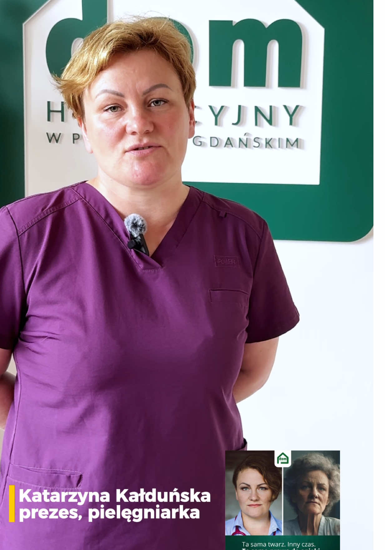 🔴 Ta sama twarz. Inny czas. To samo prawo do opieki. Zbudujmy razem Centrum Hospicyjno-Opiekuńcze w Gołębiewie Wielkim. Jeśli jeszcze się nie znamy – nazywam się Katarzyna Kałduńska i jestem Prezeską Fundacji Dom Hospicyjny. Jestem osobą silną, pozytywną i pełną pasji, ale przede wszystkim – całkowicie oddaną pacjentom i ich rodzinom. Kiedy zaczynałam swoją misję w powiecie gdańskim, na miejsce w hospicjum domowym trzeba było czekać nawet 3–5 miesięcy. Dziś – dzięki determinacji i pracy całego zespołu – to już tylko kilka dni. Ale wiem, że to wciąż za mało. Bo są osoby, które w domu po prostu nie mogą zostać. 💬 Codziennie myślę o pacjentach, którzy potrzebują miejsca, gdzie będą mogli godnie przeżyć ostatni etap życia – bez bólu, bez samotności, z troską i spokojem. Wierzę, że razem możemy je stworzyć. 📍 Dlatego w Gołębiewie Wielkim planujemy budowę Wiejskiego Centrum Hospicyjno-Opiekuńczego – miejsca dla tych, którzy nie mają nikogo albo których rodziny nie są w stanie unieść ciężaru opieki. To nie jest projekt dla „nich”. To miejsce dla nas wszystkich. Bo każdy z nas kiedyś będzie potrzebował ciepła, troski i obecności drugiego człowieka. 🤔 A Ty? Czego najbardziej obawiasz się na starość? Samotności? Braku sił? Tego, że nie będzie komu podać Ci przysłowiowej szklanki wody? Zatrzymaj się na chwilę i pomyśl. Bo wspierając tę budowę, tworzysz przestrzeń również dla siebie. Każda wpłata ma znaczenie! 🧡 Pomóž zbudować Centrum: 📲 BLIK: +48 535 051 186 🏦 Przelew: 84 1020 1909 0000 3102 0290 4860 (PKO BP) Tytuł: Budujemy Centrum Opieki Dziękuję. #BudujemyHospicjumStacjonarne #TaSamaTwarz #ToSamoPrawoDoOpieki #GołębiewoWielkie #MieszkańcyPowiatuGdańskiego