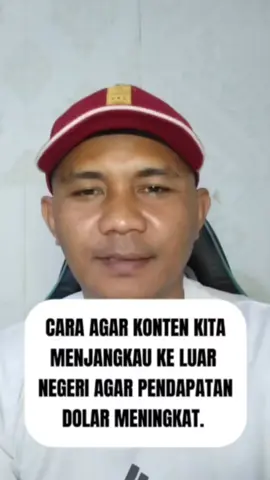 Tiga cara menjangkau penonton luar negeri agar pendapatan dolar meningkat.  #tutorialfacebook #tipsfacebook 