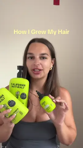 My hair has gotten so much healthier, fuller, and longer since using this line from @California Naturals #californianaturalspartner #californianaturals #hairgrowthtips #hairgrowthjourney #hairjourney 