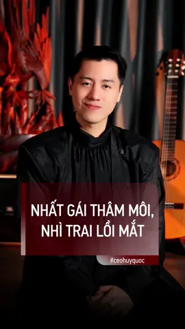 Nhất gái thâm môi, nhìn trai lồi mắt. #tamlinh #tuongso #tuongsotuvi #phongthuy #ceohuyquoc 