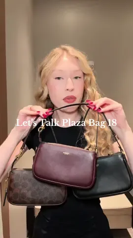 #coachretailemployee #coachny New Plaza Bag 18 is here ✨ shop now in the link in my bio @Coach #handbags #handbagtiktok #handbagcollection 