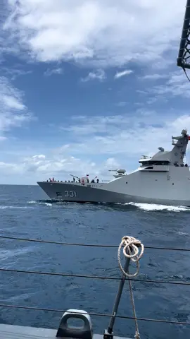 ฝึกร่วมไทย-อินโดนีเซีย🇹🇭🇮🇩❤️#ทหารเรือ 