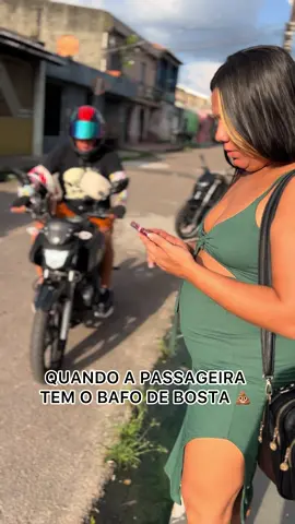 Quando a passageira tem o bafo 🤦🏻