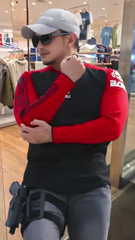 TACTICAL SERIES ~ kaos distro raglan tangan panjang merah hitam premium. #kaos #cuantanpabatas #wibgajian #belilokal #fyp 