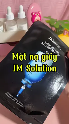 Mặt nạ giấy JMsolution🌷 #jm #matna #capam #skincare