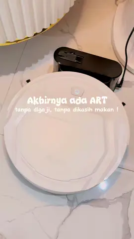 ART kaya gini mah gak di gaji seumur hidup juga gak bakal protes 😂 #robotvacuumcleaner #robotvacuum #robotvacuumlefant 