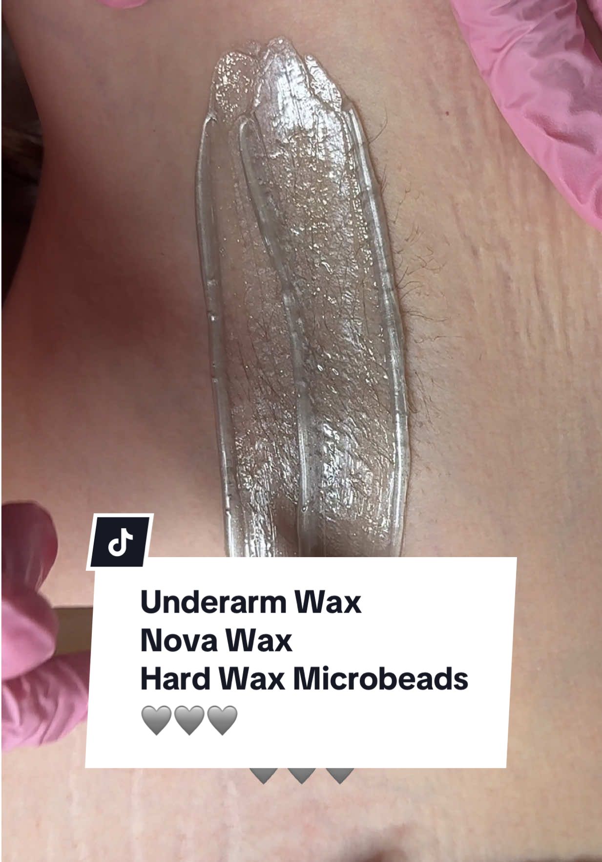 Clean underarms with #novawax #depilaciondeaxilas #underarmwax #novawaxhardwax #lasvegaswaxer 