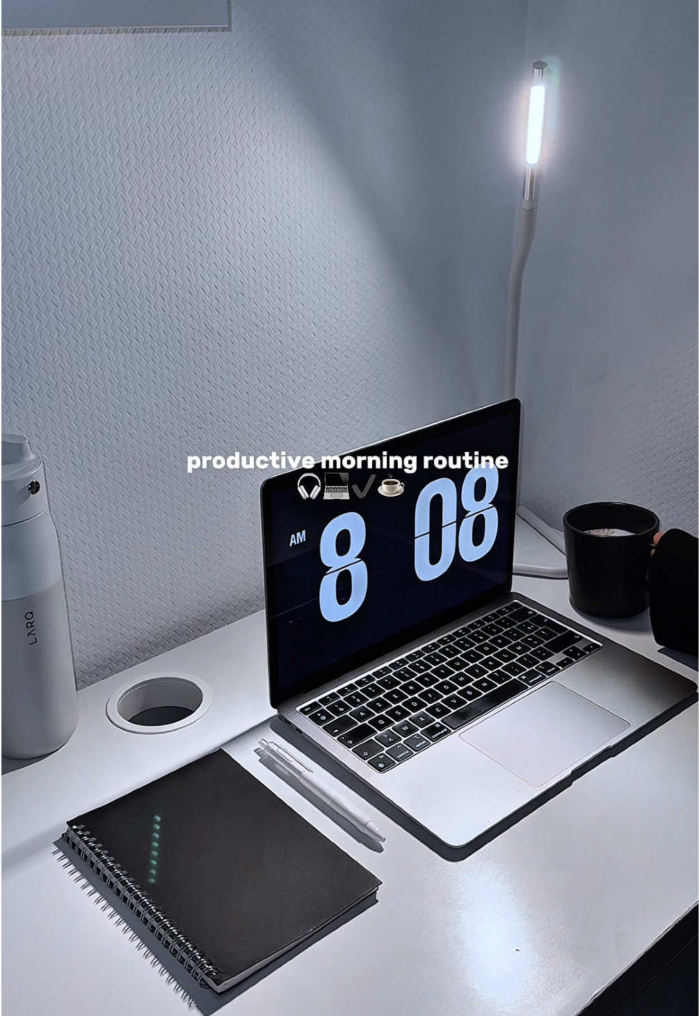 Productive morning routine ☕️ #productive #productivity #morningroutine #asmrsounds #fyp  