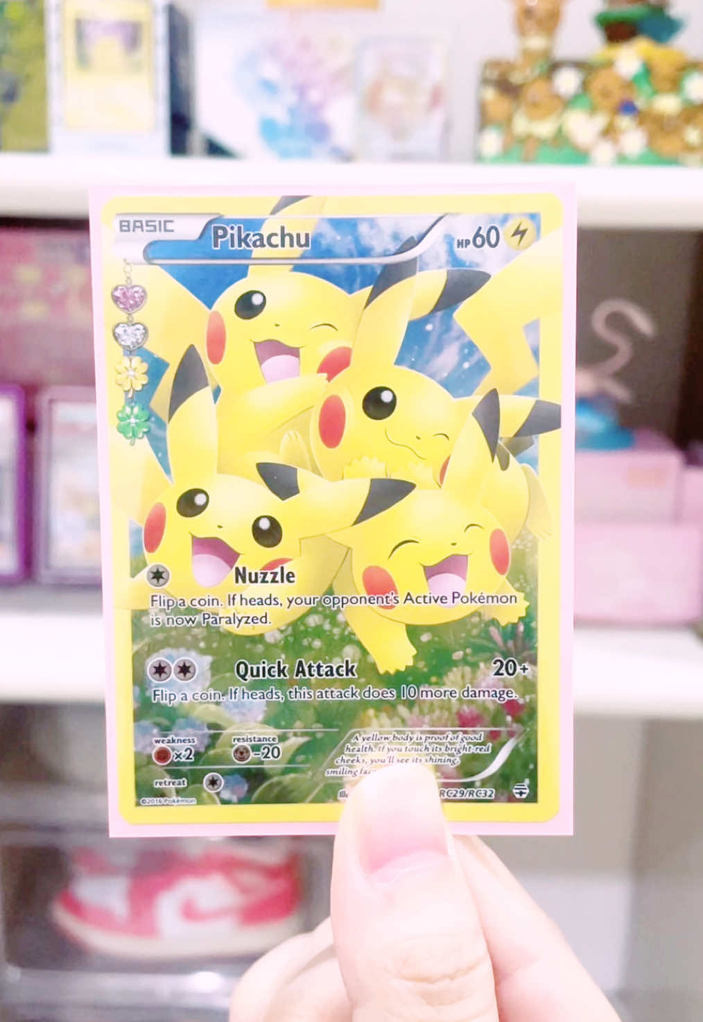 Something to take the edge off when life gets hard 😌 #pikachu #radiantcollection #pokemon #pokemoncards #pokemontcg 
