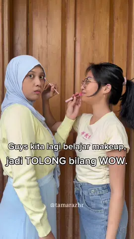 Ini makeup glam ya hihihi, bilang WOW😡 With MUAku🥰 @Natasha  dan untung pake facial wash Acne Peacenya Scarlett jadi bersih~ #taMARAH 