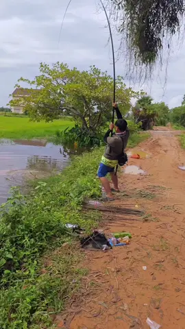 អំបិលបាត់ទៅហើយ #fishing 
