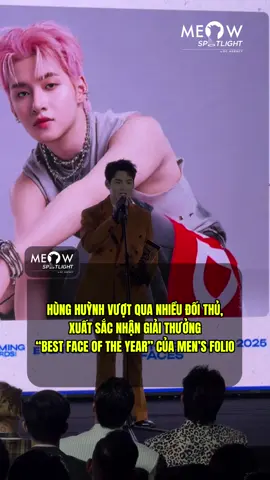 Hùng Huỳnh nhận giải Best Face Of The Year #Meowspotlight #Tiktokgiaitri #hunghuynh #geminihunghuynh 