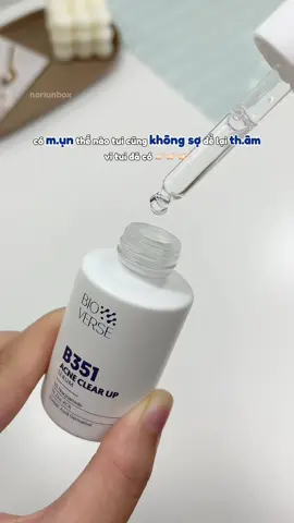 Serum B351 Bioverse - gi.ảm mụn, mờ th.âm zá hssv ✨❄️🌟🪩 #bioverse #b351 #serumb351bioverse #serummotham #nariunbox 