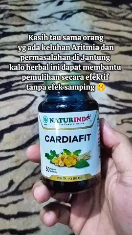 Minum ini tiap hari 2 kapsul 3 kali sehari untuk pemulihan! #4u #herbal #cardiafit   #naturindo 