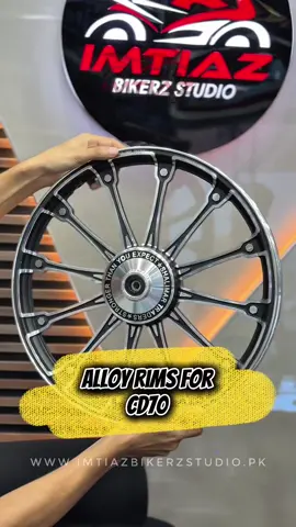 ALLOY RIMS FOR CD70 Cash On Delivery Available All Over Pakistan 🇵🇰 #imtiazbikerzstudio #fyp #CD70 #trending #viral 