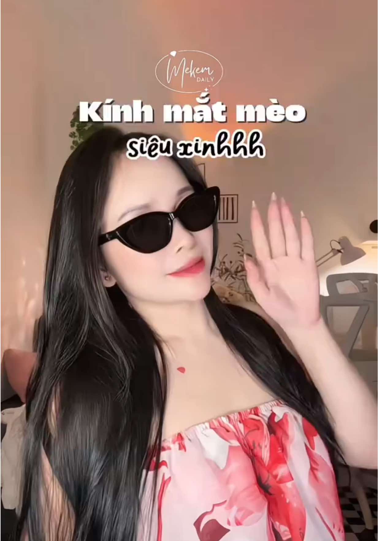 Ê kính có mấy chục mà nó sang xỉu á mấy bà nhận mà bất ngờ luôn 😱 #mekemdaily #kinhramnu #kinhram #reviewlamdep #kinhmatmeo 