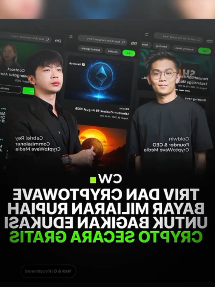 Informasi dan pembelajaran crypto curency gratis tidak berbayar #gabrielrey #triv #cryptowave #CapCut 