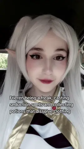 no elf baby for me thank you #frieren #cosplay #frierencosplay #animecosplayer 