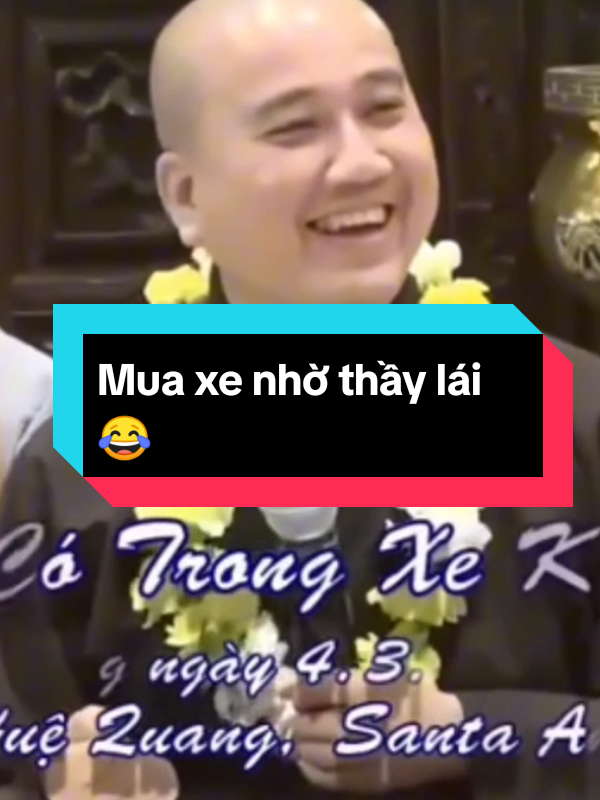 Mua xe nhờ thầy lái dùm...😂 #thayphaphoa #thichphaphoa #xuhuong #trendtiktok #thinhhanh #phatphapnhiemmau #daophat #daophat #tinhthuc #viral #tamlinh 