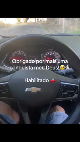 Que processo difícil, mais satisfatório quando conquistado! Obrigado meu Deus! 🥹🙏🏻 #habilitação #cnh 