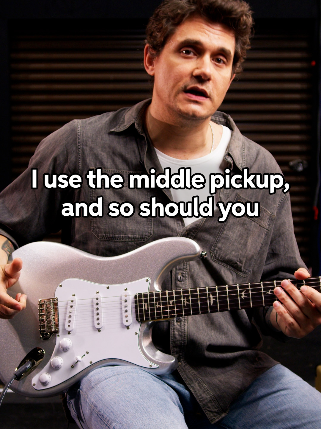 A little wisdom from @johnmayer himself: never underestimate the power of the middle pickup. It might just be the secret sauce to your tone 🎸@prsguitars #musician #musicgear #johnmayer #guitars #fyp