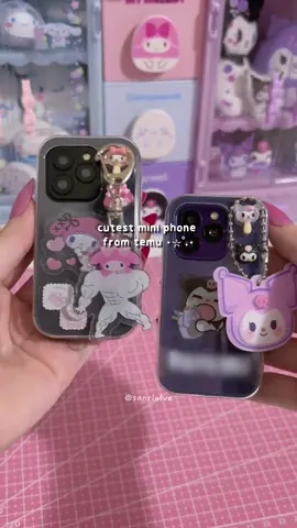 cutest mini phones from temu! 📱💕 download the TEMU app and enjoy $0 items with code: dyy7479 <3 App new users only with qualifying orders! T&C applies. 🔗 in bio #temu #temucodes #temuhaul #temufinds #asmr
