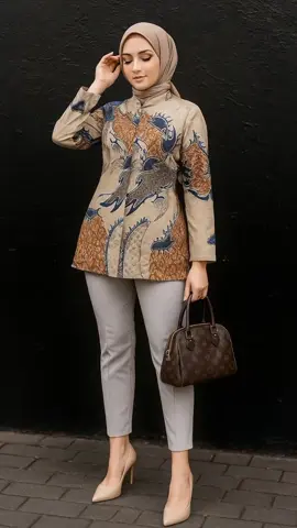 Blouse Batik modern wanita atasan batik kantor baju batik wanita modern lengan panjang monalisa genes kekinian gratis ongkir busui kancing depan bahan katun,nyaman banget buat kerja pekalongan formal#atasanwanita#bahankatun#atasan#bajubestseller#fyp 