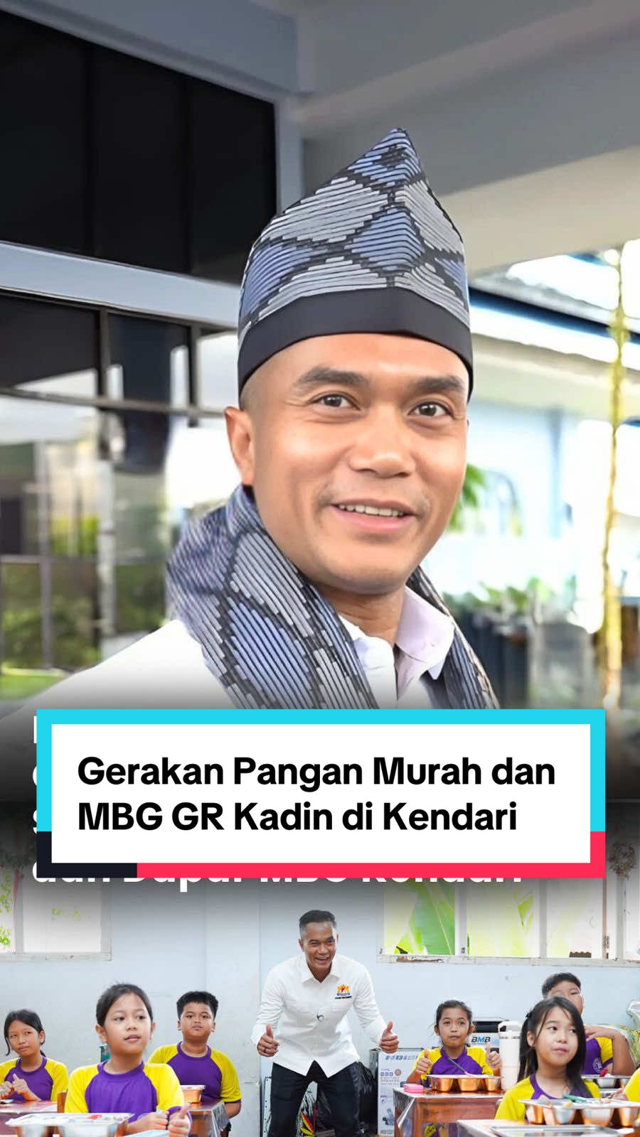 Kadin Indonesia terus bergerak dengan program pro rakyat yang mendukung program prioritas pemerintah. Seperti Gerakan Pangan Murah dan Makan Bergizi Gratis (MBG) Gotong Royong. Setelah di Jabodetabek, kini giliran Kota Kendari, Sulawesi Tenggara (Sultra) yang menggelar gerakan ini. Hadir dalam acara ini Mendagri Pak Tito Karnavian, Kepala Badan Pangan Nasional Pak Arief Prasetyo Adi, Gubernur Sultra Pak Andi Sumangerukka, Ketum Kadin Sultra Pak Anton Timbang, dan lain lain. Seperti di kota lainnya, acara ini disambut antusias oleh masyarakat. Tak hanya masyarakat atau konsumen, produsen pun juga diuntungkan. Karena gerakan ini menggabungkan hulu dan hilir, di mana petani atau peternak untung, konsuman atau masyarakat juga untung. Semoga gerakan ini membuat Indonesia tak hanya kuat secara ekonomi, tapi juga tangguh dalam ketahanan pangan. Selanjutnya saya bersama Satgas MBG GR Kadin berkunjung ke Sekolah Kingdom Academy. Sekolah ini adalah penerima manfaat MBG GR Kadin di Kendari. Seperti sekolah lainnya, distribusinya baik dan rapi. Di sekolah, para siswa juga senang dan antusias sekali menerima MBG kami.  Dari sekolah, kami kemudian meresmikan SPPG MBG GR di Kendari. Saya keliling meninjau dapurnya sangat bersih rapi dan modern. Terima kasih teman-teman Kendari dan Sultra.  Mari terus bergotong royong bersama pemerintah untuk mencetak generasi yang unggul untuk Indonesia yang maju dan sejahtera. #Kadin #KadinIndonesia #BadanPanganNasional #GerakanPanganMurah #PasarMurahKadin  