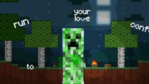 minecraft x laufey V2 // #Minecraft #minecraftedit #mograph #viral #typography #edit 