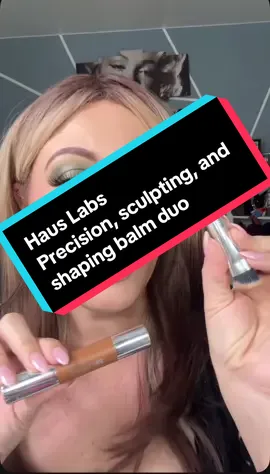 @Haus Labs by Lady Gaga precision sculpt & shaping balm is HERE  ✨Precision Sculpt & Shaping Balm ( I’m wearing Silhouette) ✨ dual ended precision, sculpting brush ##hauslabs##hauslabspartner##hauslabsbyladygaga##contour##contourbalm 