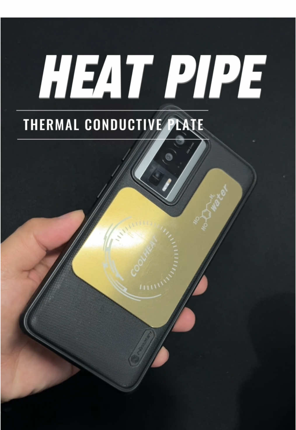 Eto yung solusyon kung bitin ang Phone Cooler mo ang tawag dito ay Heat Pipe Plate for Mobile Phone Cooler or Thermal Conductive Plate #phonecooler #overheating #heatdissipation #heatpipe #gaming 