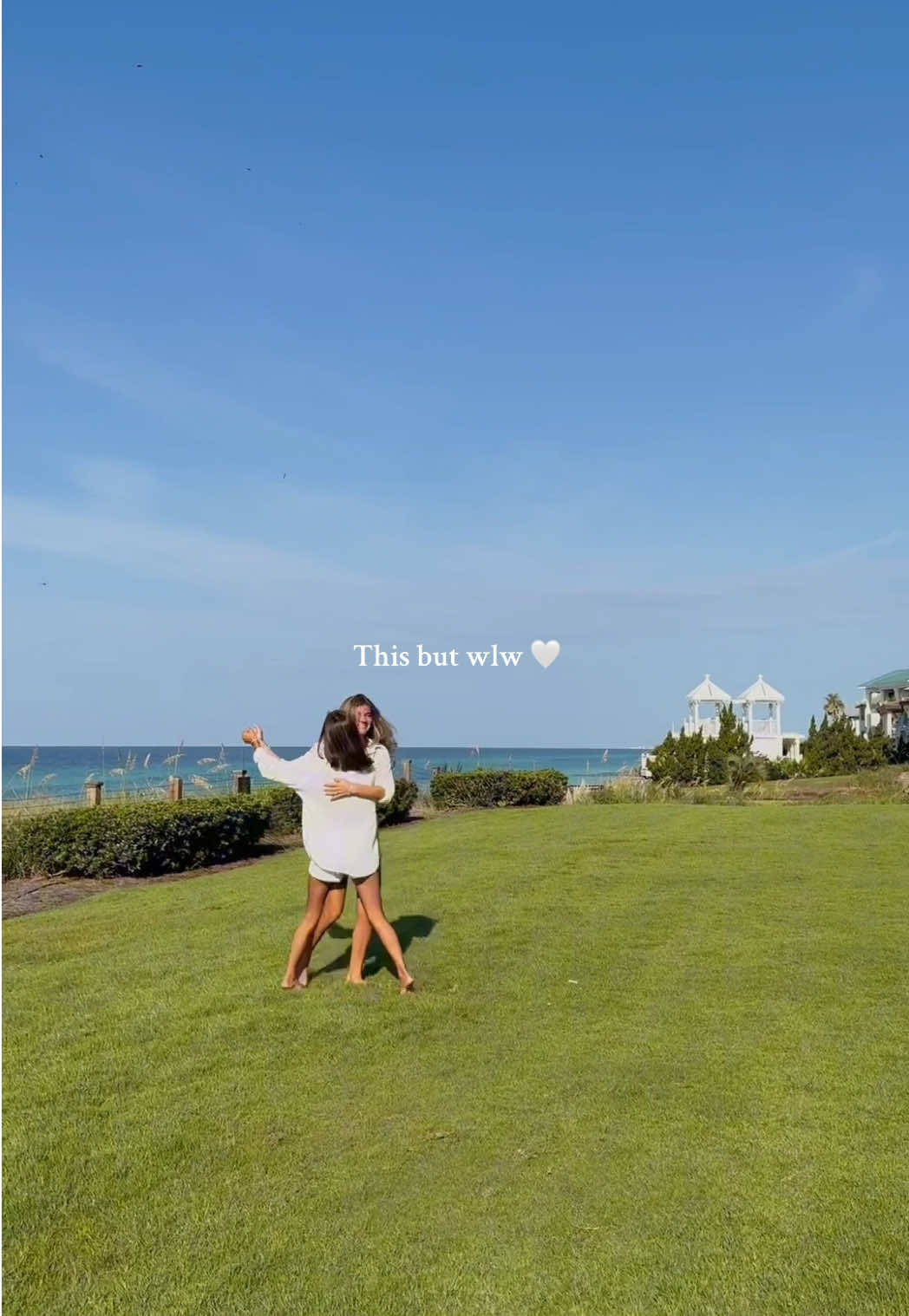 She’s all I need 👩🏻‍❤️‍💋‍👩🏼 #wlw #wlwtiktok #lesbiansoftiktok #lesbiancouple #marriedlife 