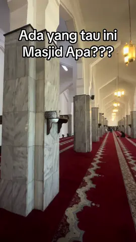 Siapa yang tau ini masjid apa???? 
