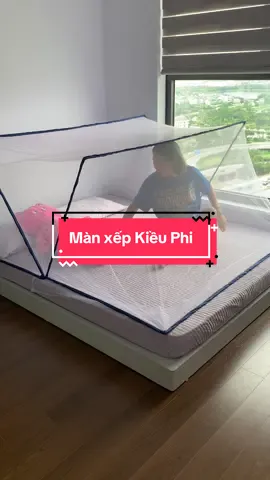 Màn xếp tiện lợi mang thương hiệu Kiều Phi 