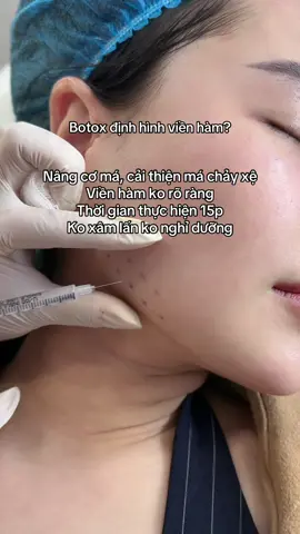 Botox định hình viền hàm thu duc quan 9 #tiemfillerthuduc #tiemfillerquan9 #haiyenbeauty #botoxvienham 