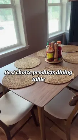 I absolutely love our new table!! it is so adorable and such great quality!! #BestChoiceProducts #Diningroomtable #BreakfastTable #SmallDiningTable #Furniture 