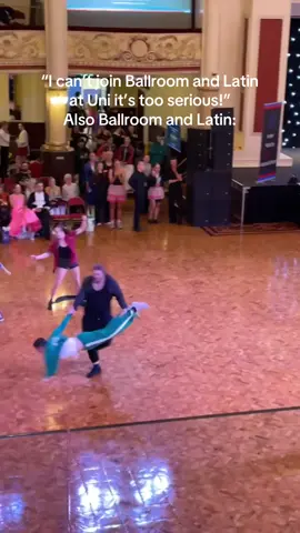 Let us know if you want the full vid from the first section ;) JOIN UNIVERSITY OF SURREY’S BALLROOM AND LATIN DANCE CLUB, come visit us at freshers fair and come to our FREE trial classes during freshers week!  #ballroomandlatin #blackpool #universityofsurrey #uniofs #dance 