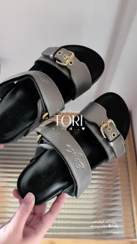 รองเท้าแตะสไตล์ไบเก้น 🖤🩰 #shoes #รองเท้า #รองเท้าแตะแฟชั่น #รองเท้าแตะสไตล์ไบเก้น #รองเท้าแตะ 